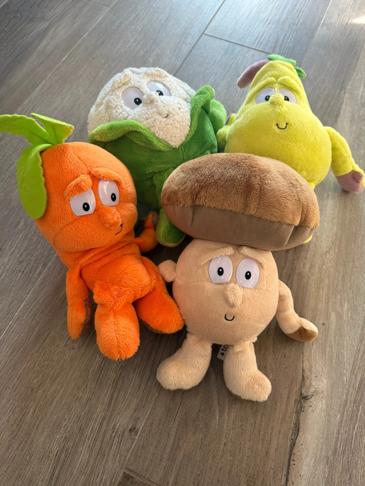 Lot doudou légumes